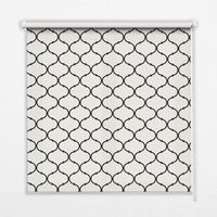 Innenrollo Fensterrollo - Rollo ohne Bohren - Sichtschutzrollo - Lichtdurchlässiges Rollo - Rechteckiges - Rollo - (70 cm x 140 cm) - Stacheldraht