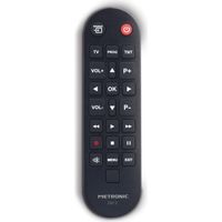 Metronic Zap 2 mando a distancia IR inalámbrico DTT, TV Botones