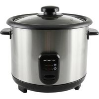 Cuiseur à riz professionnel 1,5 L – 500 W – Couvercle en verre – Fonction maintien au chaud – Revêtement antiadhésif – Emerio