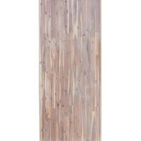 Tischplatte Akazie massiv 220 x 100 cm 38 mm mit natürlicher Kante Tischplatte
