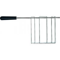 Dualit 499 Classic Gabbia per Panini Tostapane in Acciaio Inossidabile con Vassoio Raccogligocce colore Argento