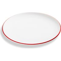 Gmundner Keramik Rubinroter Rand, Assiette à dessert Cup (Ø 20cm)