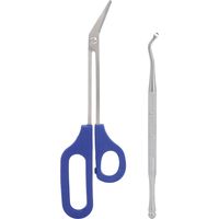 Ciseaux à ongles longs manche ergonomique coupe-ongles pied lime pour ongle incarné personne âgée femme enceinte
