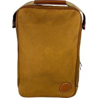 Sac à chaussures de golf en toile de qualité supérieure pour hommes et femmes, fabriqué en toile et cuir haute résistance, grand sac de transport respirant pour baskets, organisateur de rangement de c