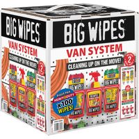 BIG WIPES Reinigungs-Set Pro Van System, 8-tlg.