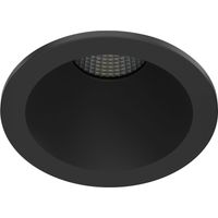 Collerette métal aimantée pour encastré EF4 ronde couleur noir oir ARIC 51844