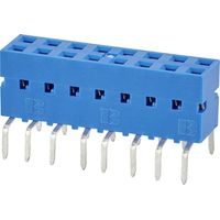 FCI Connettore femmina (standard) Numero di righe: 2 Poli per fila: 8 71991-308LF 1 pz.