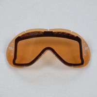 orange belüftete Scheibe für Crossbrille smith sonic motorrad