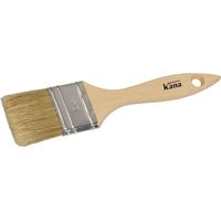 Pinceau Plat Brosse Radiateur 30mm CIRET BAT - Virole Acier Manche Bois - Peinture Aqueuse et Solvant