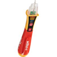 Wiha Volt Detector voltage tester, non-contact, single-pole 12 – 1,000 V AC I phase tester with optical and acoustic signal (43797)