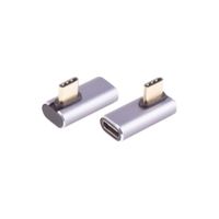 Adaptador USB shiverpeaks bs14-05036 ángulo 90 grados doble USB C