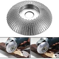 DISCO RASPA PER LEGNO E PLASTICA PER LEVIGATURA INTAGLIO SMERIGLIATRICE 100mm