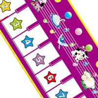Tapis musical de piano pour bébé, tapis musical de danse, couverture animaux, tapis, tapis de jeu, jouets d'éveil pour petits garçons et petites filles