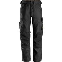 Snickers Workwear AllroundWork Canvas+ Stretch Arbeitshose 6324 Gr. 52 schwarz