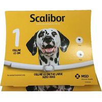 Collier antiparasitaire pour grands chiens – Protection contre le phlébotome et les tiques – 65 cm – Efficacité 5 mois