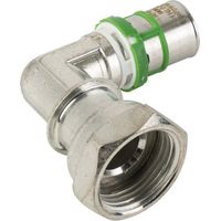 Coude à écrou Tournant 16x2 - 3/4 Raccord Coudé Laiton Avec écrou Tournant - Comap