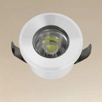 1w Led Plafonnier Encastré Ip20 Blanc Mini Spot Marche Lumière Naturelle 00212