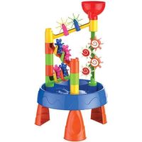 Table de jeu de sable et d\'eau Table de jeu de sable pour enfants Table de jeu de plage pour l\'intérieur et l\'extérieur -Omabeta