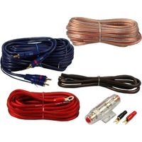 Kit pour amplificateur 40A Alim 10mm2 + Audio 2x1.5mm2