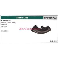 Codo tubo soplador GB 650 600A 700A GREENLINE 016703