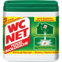 Wc net biologique oppose 12 sachets contre les drains et les mauvaises odeurs dans la salle de bain