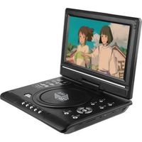 Lecteur DVD Portable - Non spécifié - 9.8'" LCD - Fonction Radio - Fonction TV - Batterie 800 mAh