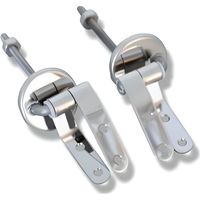 CHARNIERES INOX POUR ABATTANT WC