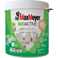 MaxMeyer BIOACTIVE A+, Idropittura Antimuffa per Interni, Bianco, 0.75L