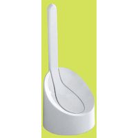 Art gedy. 2033 porte-brosse de toilette brosse de toilette chiot accessoires en plastique blanc pour toilette et salle de bain