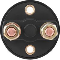 Batterietrennschalter. Hauptbatterietrennschalter. Mit korrosionsbeständigen Schlüsseln für Auto, ATV und Boot.