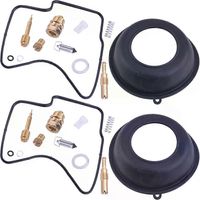 kigbf-2 Sets Carburetor Rebuild Repair Kit Fit for Honda XL600V Transalp 1987-1989 1990 1991 1992 1993 1994 1995 1996 1997 1998 1999