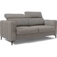 Gardenia Canapé convertible matelas H18 cm tissu imperméable T02 218 cm (mat. 160x197) Gris