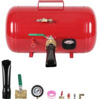 TolleTour Gonfiatore Booster Gonfiaggio e montaggio per pneumatici Tubeless 40l