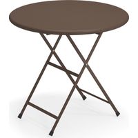 EMU Arc En Ciel Table ronde Pliable 80 Brun D' I India 41
