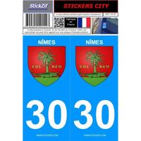 ADHESIFS CITY 30 NIMES X2