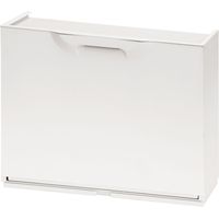 Artplast – Meuble à chaussures modulaire blanc – Résine et polypropylène – Empilable et extensible – Rangement mural optimal pour 6 paires