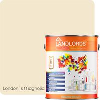 Landlords Paint - One Coat Paint - Quick Coverage Interior Walls & Ceilings - London's Magnolia - 5L