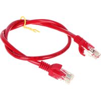 Cordon de brassage RJ45/0,5-ROUGE 0,5 m
