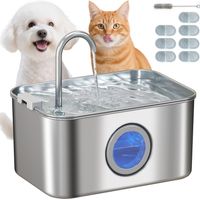 Fontaine boire cat fountain 3,2 L chats filtre charbon actif quiet pump