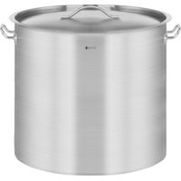Pentola Gastronorm con coperchio, acciaio inox, per piano cottura a induzione, 50 L