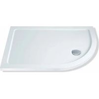 MX Elements Offset Quadrant Shower Tray 1000mm x 900mm Right Handed (inc Waste)