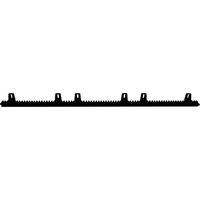 Came – Crémaillère pour portail en fibre de verre 1 mètre – Capacité de traction 800Kg – Noyau en acier 10x10mm – 9CGZP