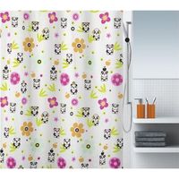 Rideau de douche PANDA LIFE 180x200cm Multicolor Spirella