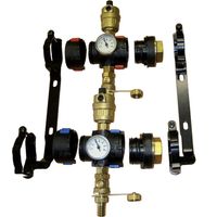 KIT BASE RACCORDEMENT MATERIAU SYNTHESE 1" A/V 524841 THERMACOME 524841