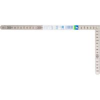 Escuadra angular pequeña de 300 x 150 mm, acero inoxidable Shinwa