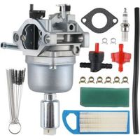Carburateurs adaptés aux moteurs B&S 594601 796587 591736 19 19.5 20 20.5 21 hp, aux tondeuses/tracteurs autoportés Craftsman, aux moteurs monocylindres OHV Intek et aux carburateurs Nikki.