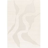 BOBOCHIC - Tapis poils courts COLAS motif abstrait 120x170 Beige