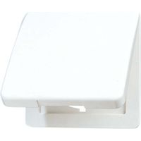 JUNG CD590KLPT KLAPPDECKEL FR STECKDOSEN UND GER TE MIT 50X50MM, PLATINUM, CD500