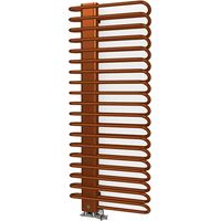 Matisère – Sèche-serviette électrique cuivre orangé 1200mm x 400mm – 600W – Protection anti-gel IPX5 – Installation facile sur mur - 400E1TCG