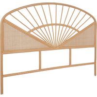 sweeek - Kopfteil aus natürlichem Rattan und Rattan-Geflecht